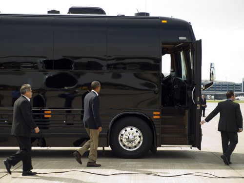 Obama's ultimate Bug Out Bus